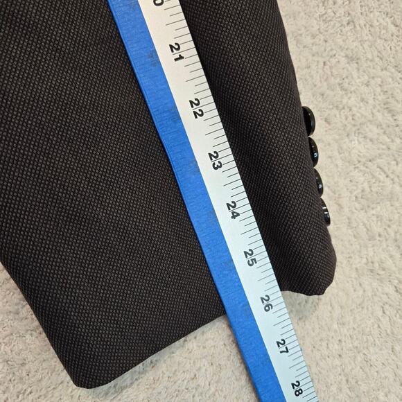 Lauren Ralph Lauren 100% Wool Suit Jacket Sports Coat Men's 44L Dark Brown - Picture 4 of 15